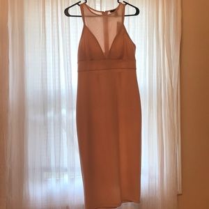 Dress blush knee length never worn